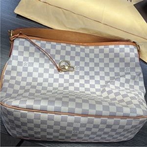 Louis Vuitton Delightful MM Damier Azur
